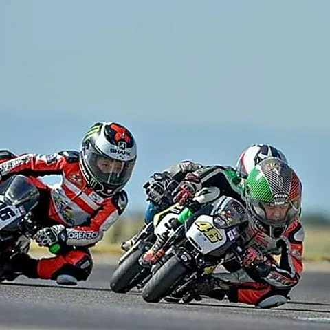 Matteo Masili, pilota Moto3 numero 46 — foto di gara