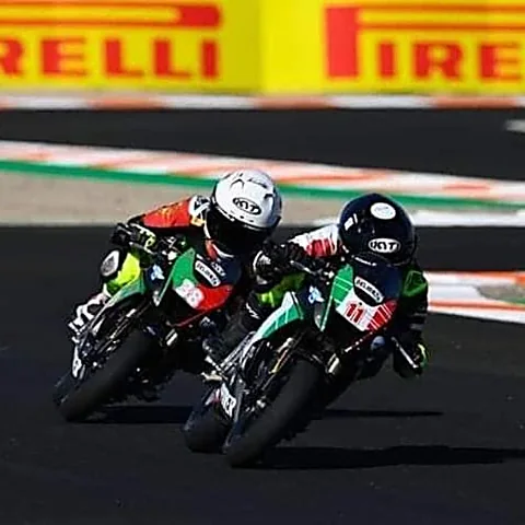 Matteo Masili, pilota Moto3 numero 46 — foto di gara